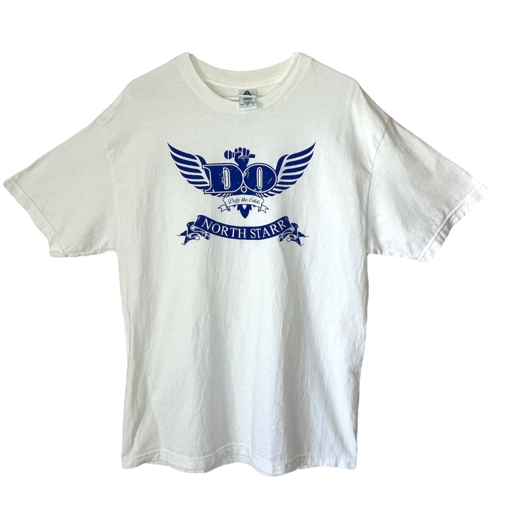Rare Y2K Canadian Rapper D.O Gibson Defy The Odds North Starr T Shirt L